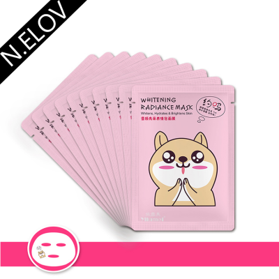  Whitening Radiance Animal Facial Mask sheet Popular Hydrating Expression facial mask 