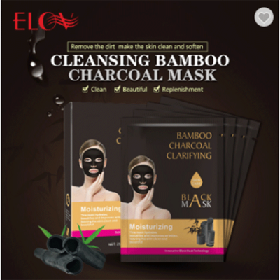 Pore Deep Cleansing Purifying Peel Off Blackhead Facial Mask Bamboo Charcoal Black Head Removal Mask