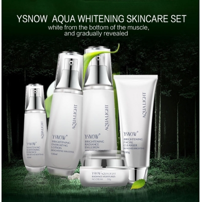 New design Face Treatment 5 Pieces Skin Whitening Facial Kit , Whitening Kit Lightening Anti-Aging in Skin Care 