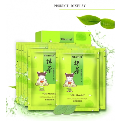 Matcha beauty paper face sheet mask facial sheet moisturizing mask 