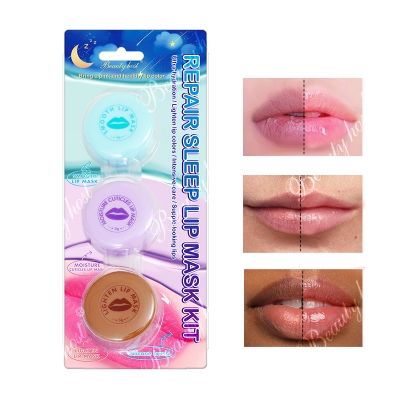 Beauty Host Repair Sleep Lip Mask Kit 3pcs