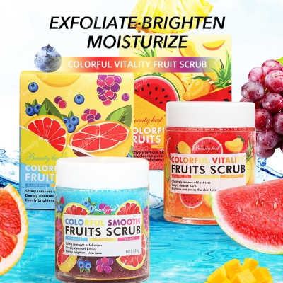 Beauty Host Colorful Vitality Fruits Scrub 150g