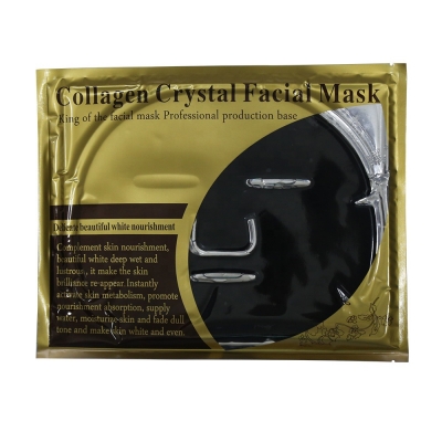 24k Crystal Powder Bio Collagen Crystal Facial Mask , Collagen Hydrogel Face Mask