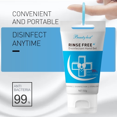Beauty Host Rinse-free Disinfectant Hand Gel 50G